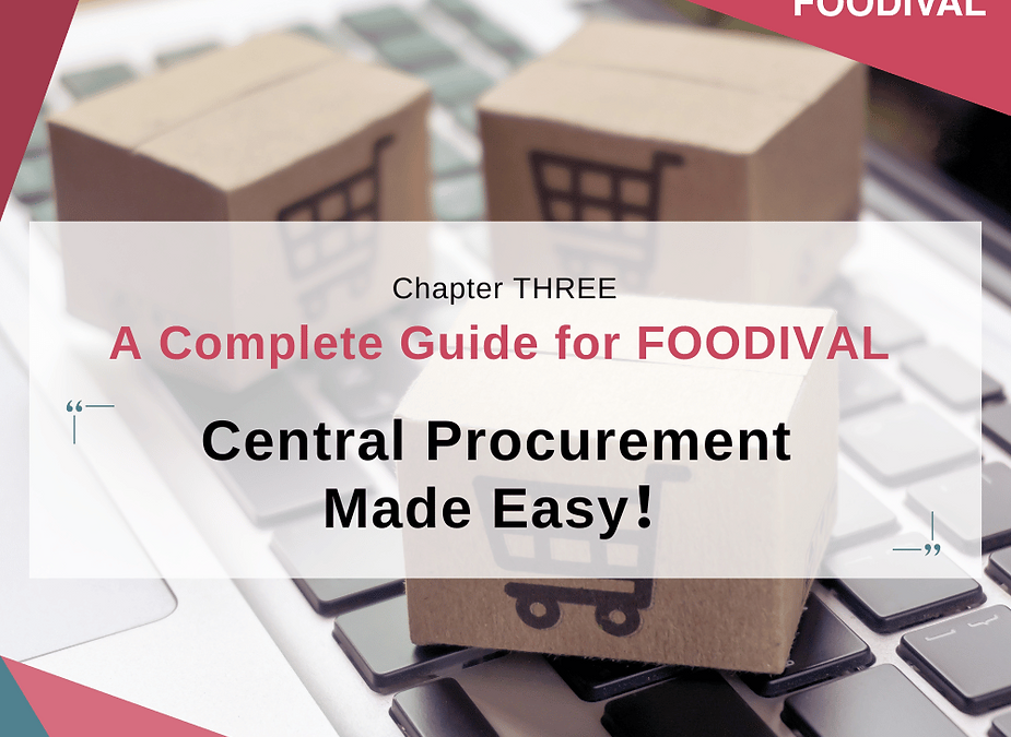 【Chapter THREE】A Complete Guide For FOODIVAL: Central Procurement Made Easy!